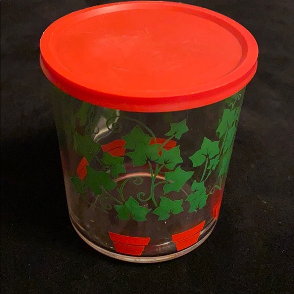 Kitchen Vintage Glass Storage Container Poshmark